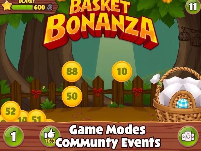 Basket Bonanza Gameplay Screenshot